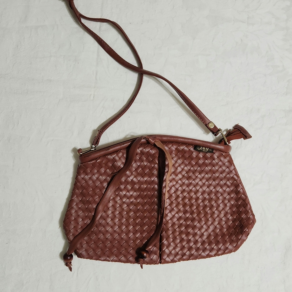 Sarne faux leather crossbody mini bag